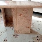 Marmeren Salontafel Teardrop Italië Jaren 80 thumbnail 4