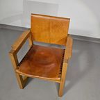 6 X Leather Dining Chair With Inflatable Seat / Leather Seat / Backrest thumbnail 11