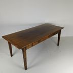 Prachtige Antieke Eettafel thumbnail 2