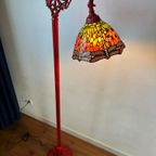 Tiffany Vloerlamp Handgemaakt thumbnail 5