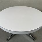 Vintage White Formica Coffee Table thumbnail 4