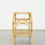 Leuke En Bijzondere Vintage Rotan Salontafel Van Rohé Noordwolde Uit De Jaren ’50 thumbnail 4