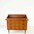 Scandinavische Teak Secretaire thumbnail 5