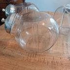 Set Vintage Glazen Voorraadpotten thumbnail 5
