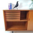 Vintage Deens Sideboard | Dressoir | Tv Kast Teak Danish thumbnail 12