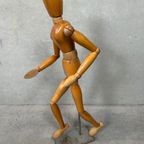 Vintage Set Tekenmodellen (ruimtefiguren En Xl Anatomisch Tekenmodel) thumbnail 11