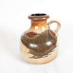 Scheurich Keramik West Germany - 3 Vazen - Model 293-30/493-21/231-15 - Fat Lava - 70'S thumbnail 5