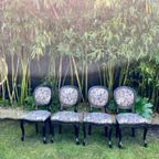 Eettafel Stoelen ( 4 Stuks ) Queen Ann Stijl thumbnail 7