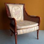 Vintage Giorgetti Design Fauteuil, Italiaans, Stoel, Webbing thumbnail 2