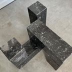 Vintage Modular Coffee Table Marble Glass Italy ‘70 thumbnail 12
