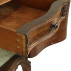 Antieke Gebombeerde Nachtkast Marmer Louis Xv Eind 19De Eeuw thumbnail 14