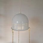 Vintage Woja Design Lamp Met Bloempot. thumbnail 3