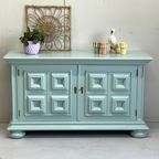 Restyle Antiek Dressoir Brutalist Spaanse Style Massief Hout thumbnail 3