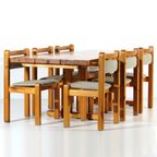 Deense Brutalist Design Eettafel Van Thorsø Møbelfabrik thumbnail 7