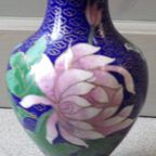 Blauw Cloisonné Vaasje thumbnail 5