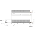 Eetkamer Tafel Set - Lange Bank Uit 3 Delen + 2 Tafels (exclusief Stoelen) (10-12 Personen) thumbnail 8