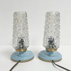 Set Van 2 Gerestaureerde Gebr. Mölle Nachtlampjes, 1960's thumbnail 9