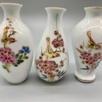 Set Vaasjes China Birds And Flowers thumbnail 10