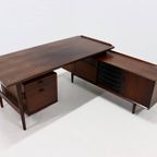 Rosewood Executive Desk Model 209 By Arne Vodder For Sibast 1955 thumbnail 6