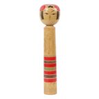 Grote Kokeshi Pop Xl Formaat Handgeschilderd Hout Japan Showa 48cm thumbnail 4