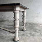 Grey Wood Monastery Table thumbnail 13