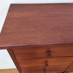 Antieke Ladekast Notariskast Buffetkast Boekenkast Vitrine thumbnail 13