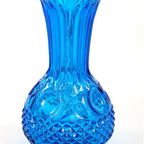Blauwe Vaas Glas thumbnail 4