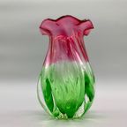 Vintage Murano Watermelon Teleflora Vaas thumbnail 3