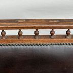2 Handgemaakte Henry Ii Franse Stoels, Circa 1880 thumbnail 4