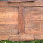 Klassiek Bruin Eettafel Antiek Zwaar Uitschuifbare Verlengbare Dineer Tafel Zwaar Hout thumbnail 4