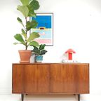 Vintage Deens Dressoir Palissander Hout Kast thumbnail 2