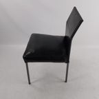 6 Kff Design Leather Dinning Chairs Model Texas- Stoelen thumbnail 4