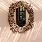 Bazar Bizar | De Driftwood Halo Spiegel - Naturel - M thumbnail 3