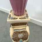 Porseleinen Olifant Plantentafel, Vintage Bijzettafel thumbnail 6