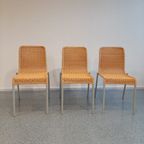 Set Of 3 Vintage Rotan Chairs By Miki Astori thumbnail 10