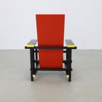 Dutch Bauhaus Lounge Chair In The Style Of Gerrit Rietveld thumbnail 5