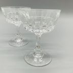 Vintage Dynasty Coupes Geslepen Kristal 2 Stuks thumbnail 4