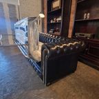 Chesterfield Brighton Slaapbank - Zwart thumbnail 4