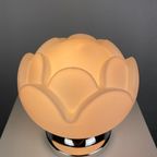 Frosted Glass Artichoke Table Lamp By Peill And Putzler 1970 thumbnail 5