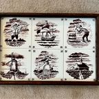 Vintage Dienblad Met Hollandse Tegels thumbnail 6