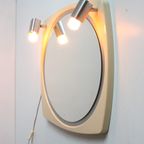Illuminated Bathroom Mirror By Thema, Italy 1970S thumbnail 3