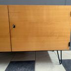 Blond Wood Low Cabinet 1970S thumbnail 6