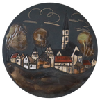 Vintage Keramieken Wandbord Landsby Keramiek thumbnail 10