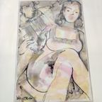 Franjo Hoti - Aquarel - Pjevacica A Harmonikas 1966 thumbnail 3