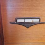 Vintage Radio Kast Met Platen Speler Telefunken thumbnail 4