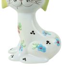 Italiaans Keramiek Poes Spaarpot Katten Beeld Quadrifoglio thumbnail 3