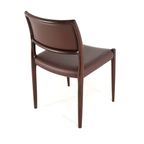 Set Van 2 +2 Stoelen Niels Otto Moller Model 65 + 80 Vintage Palissander thumbnail 13