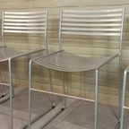 Set Van 4 Aero Wire Stoelen, Stapelbaar thumbnail 13