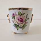 Vintage Bloempot Jaren 60 Kitsch Rozen Bloempotje thumbnail 8