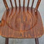 Set Van 10 Vintage Houten Windsor Spijlen Stoelen Uit De Jaren ’70 In Engelse Stijl thumbnail 8